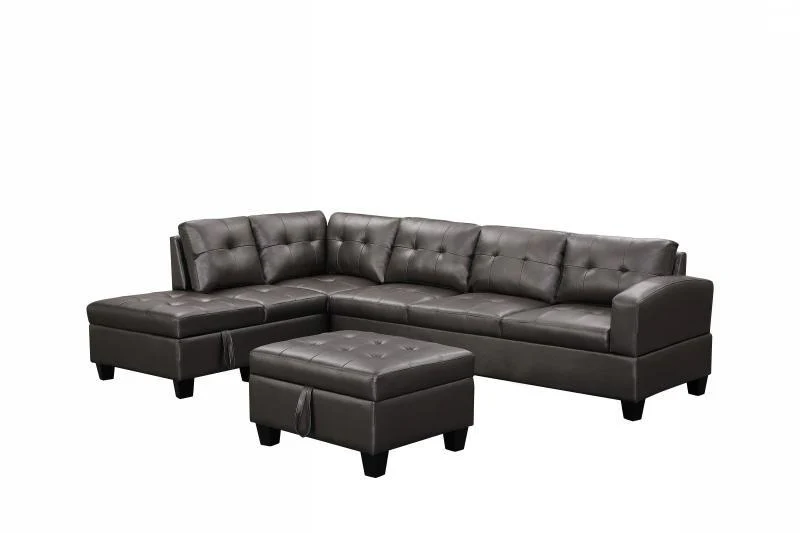 2019sectionalsofa3_8b9f5fd9-963c-4846-8603-9449968e9359 Sectional with Storage Ottoman - Black 2019 - Image 1