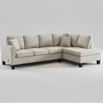 Nolan Fabric Sectional with USB Port 6595