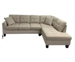 Nolan Fabric Sectional with USB Port 6595 - Image 3