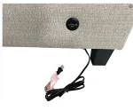 Nolan Fabric Sectional with USB Port 6595 - Image 4