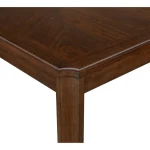 Aubin Espresso 7pc Wooden Dining Set 573322 - Image 3