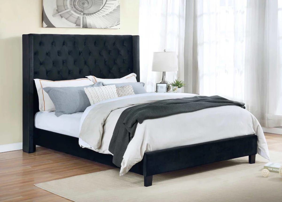Deirdre-Platform-Bed-Black-1992_b77c86ea-e29c-4c2a-846e-e1a6896c6a12 Deirdre Platform Bed Black 1992 - Image 1