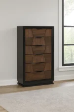Houston Walnut Wooden Bedroom Set 1991 - Image 4