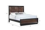 Houston Walnut Wooden Bedroom Set 1991 - Image 3