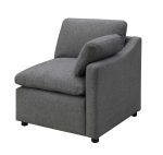 Pippa 6-Piece Modular Sectional with Console & Wireless Charger 99076GYSS6 - Image 6