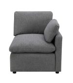 Pippa 5-Piece Modular Sectional with 3 Pillows 99076GYSS5 - Image 7