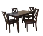 Poppy 5pc Dining Set DTS-5050 - Image 2