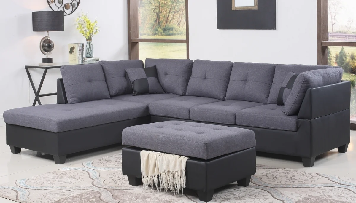 Screenshot2023-01-27142653 Liya Grey Fabric Reversible Sectional Sofa with Ottoman - Image 1