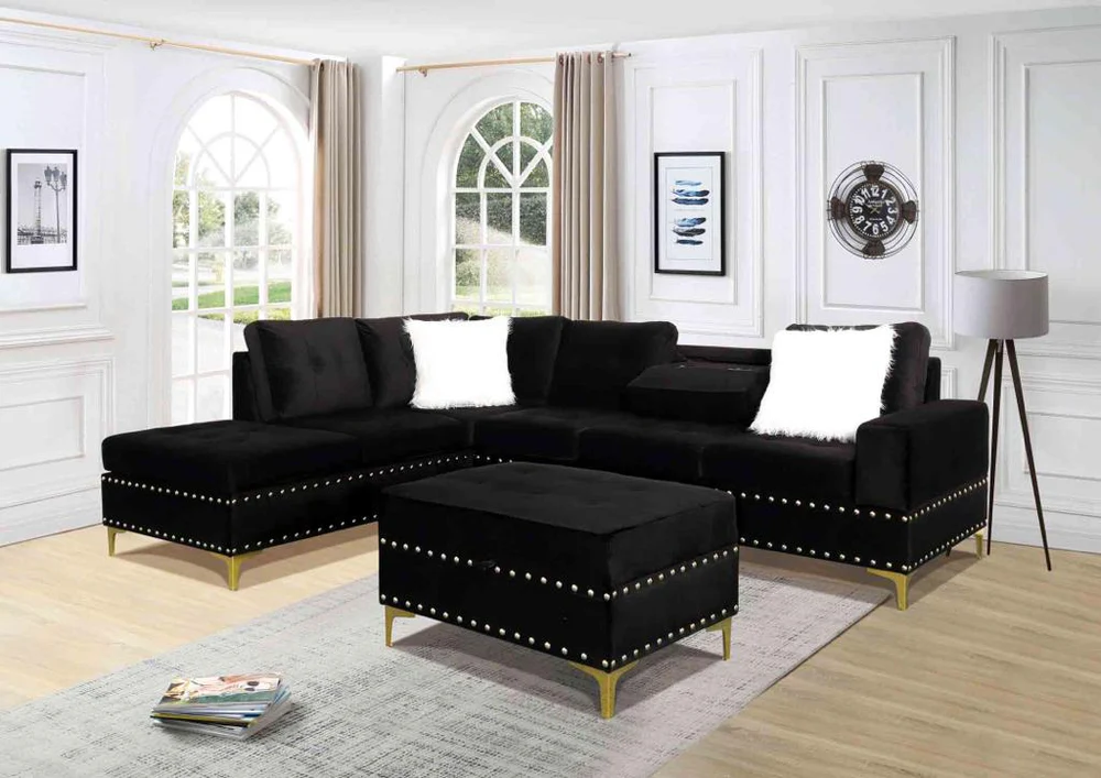 WhatsAppImage2020-12-07at5.04.26PM_2 Ivy Sectional Sofa with Ottoman - Black - Image 1