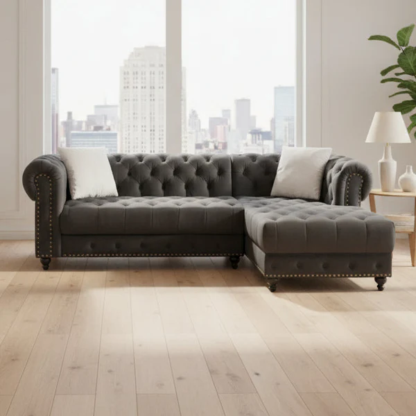 WhatsAppImage2022-02-17at11.27.59AM_5d900018-41d2-41a3-8fd7-b6529bb6ff07 Black Velvet Sectional Sofa with Nailhead 2030 - Image 1