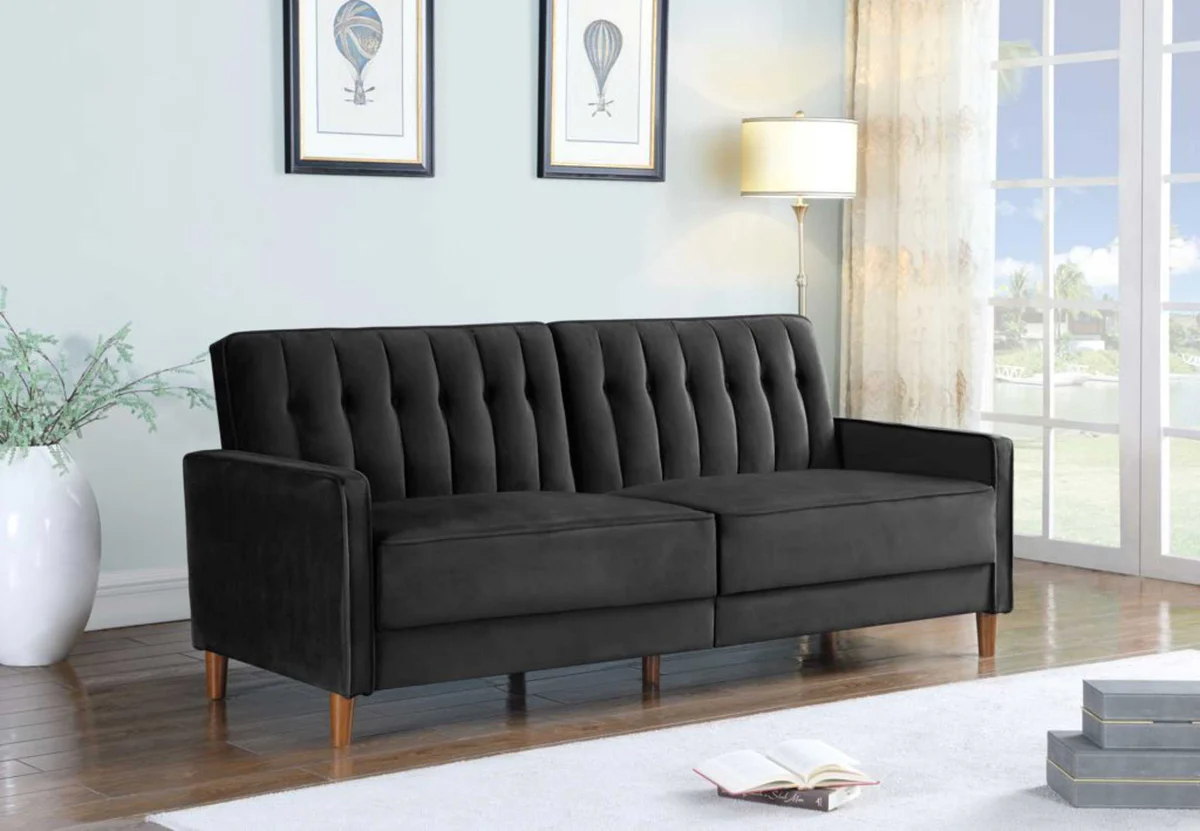 angelsofabedblack Angel Sofa Bed - Black - Image 1