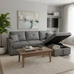 Pull-Out Sectional Sofa Bed - Image 5