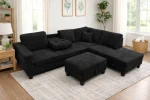 Haven Corduroy Sectional - Image 2