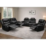 Recliner Set - 3 Piece with Air Leather