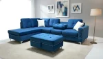 Conley Sectional - Velvet - Image 4