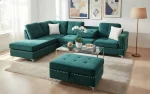 Conley Sectional - Velvet - Image 5