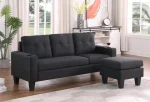 3 Seater Couch with Switchable Ottoman and Cup Holders - Image 5